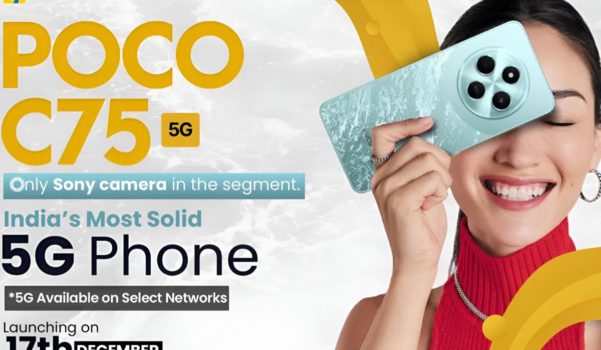 POCO C75 5G Features and Price in India Flipkart