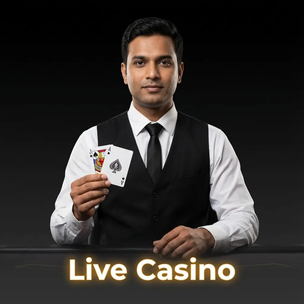 Sky247 live casino interface showing real dealer at table streaming card and roulette games to player’s screen
