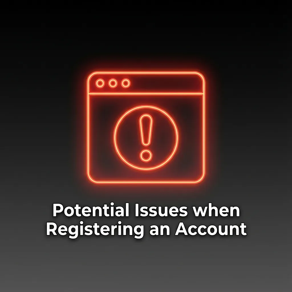 Illustrated list of common Sky247 account sign-up issues with brief fixes, including OTP, KYC, and blocked account problems