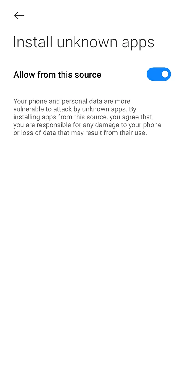 Set up and prepare your device for the installation of the Sky247 app.