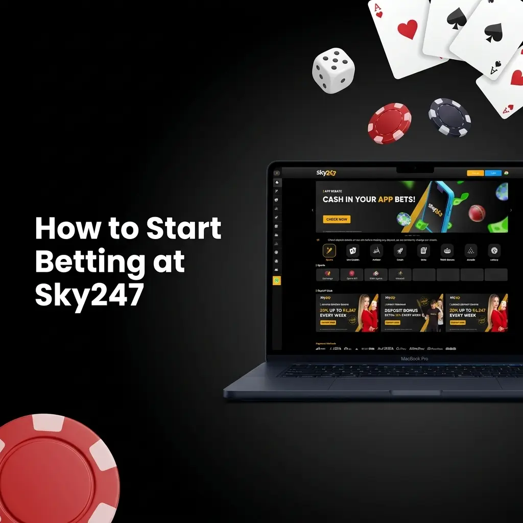 Step-by-step guide on how to start betting at Sky247 from registration to withdrawal in India