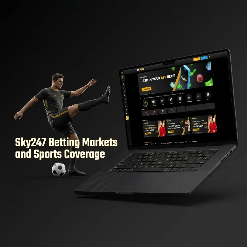 Sky247 betting markets covering cricket, football, kabaddi, tennis, basketball and 30+ sports for Indian players